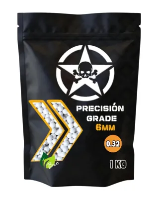Bolas 0.32 Biodegradables 1kg - AirsoftYecla
