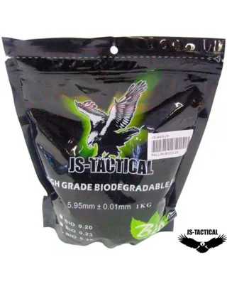 Bolas 0.30g Biodegradables - JS-TACTICAL