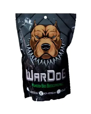 Bolas WarDog BBs 0.25g 1kg Bio
