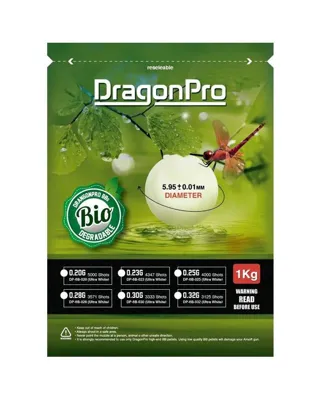 Bolas 0.23g Bio PLA 1kg (ULTRA ) - DragonPro