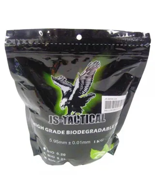 Bolas 0.23g Biodegradables - JS-TACTICAL