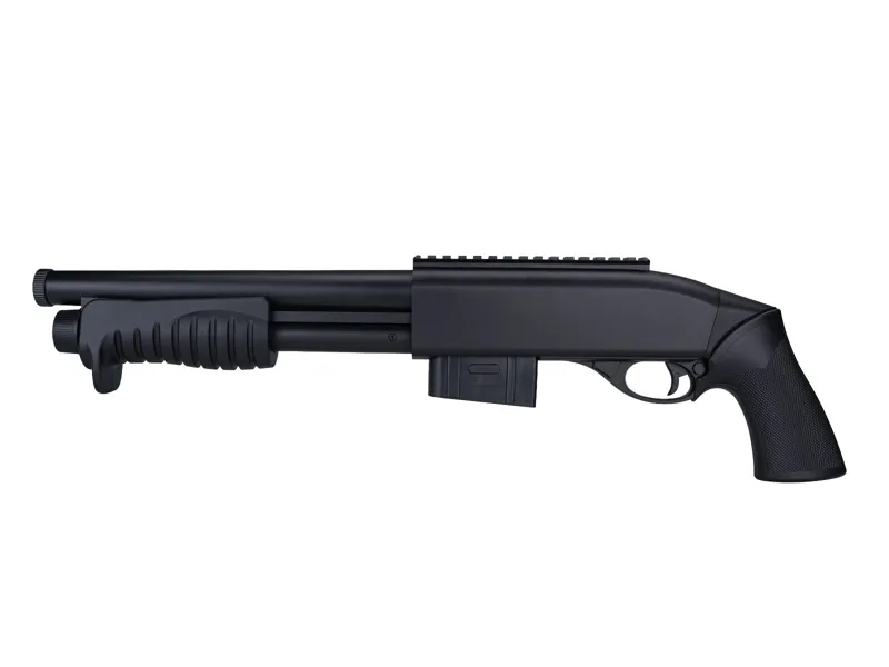 ASG ΟΠΛΟ Soft Spring, Shotgun, DL, Tactical · Negro