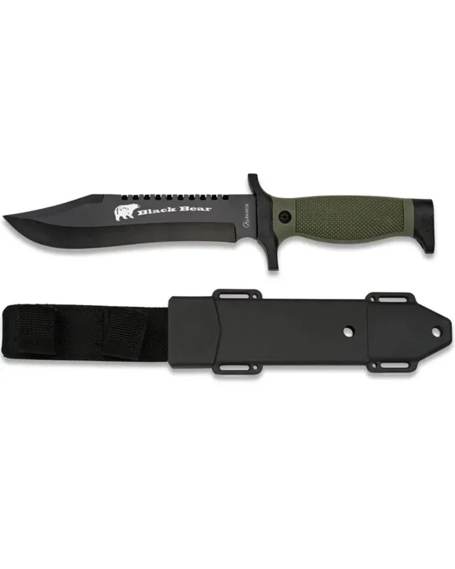 Cuchillo Táctico Black BEAR con Funda ABS