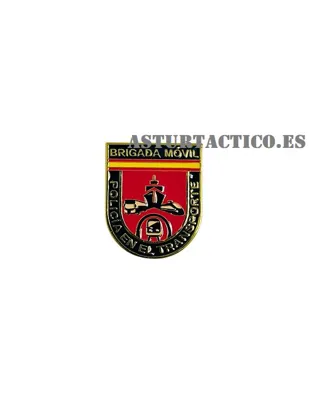Distintivo de Funcion de Brigada Movil de la Policía en el Transporte