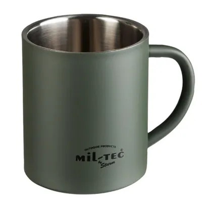 Trinkbecher Edelstahl 300 ml Matt - Mil-Tec