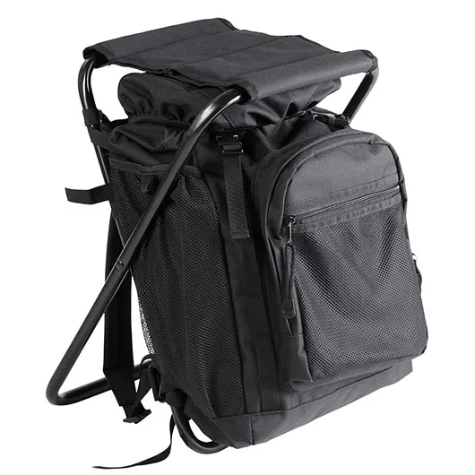 Mil-Tec Ansitzrucksack 20 Liter Mit Hocker · Negro