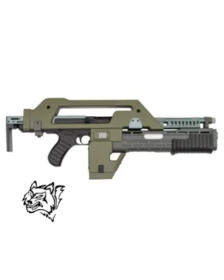 Eléctrico M41A Pulse Futurista - Snow Wolf
