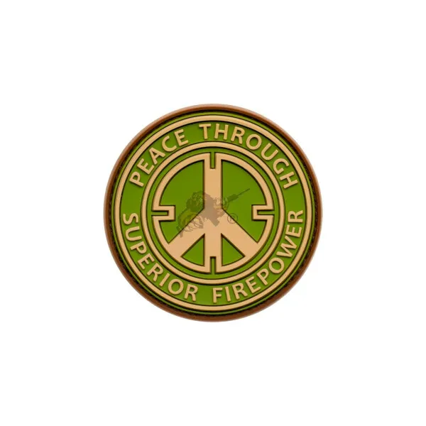 JTG Peace Rubber Patch · Multicam