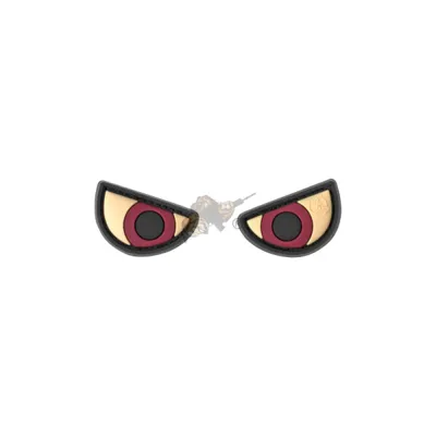 Angry Eyes Rubber Patch - JTG