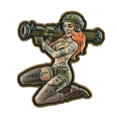 Πατσάκι Tactical AT-4 Girl №10 PVC - Pin-Up 3D - M-Tac