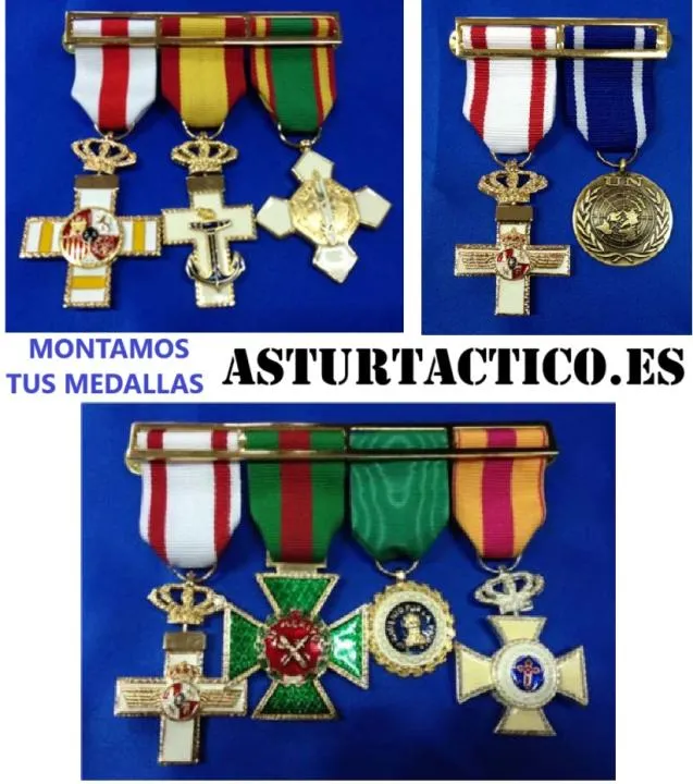 Montaje de Medallas