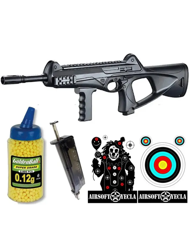 Rifle de Muelle · Negro