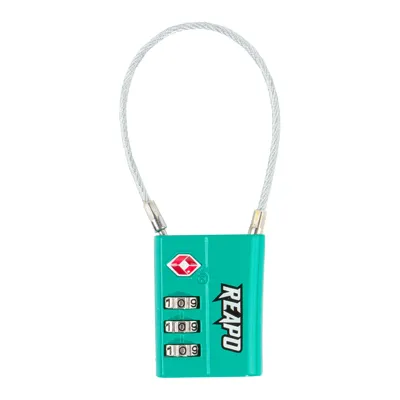 XL Zahlenschloss TSA Lock, Türkis - Reapo