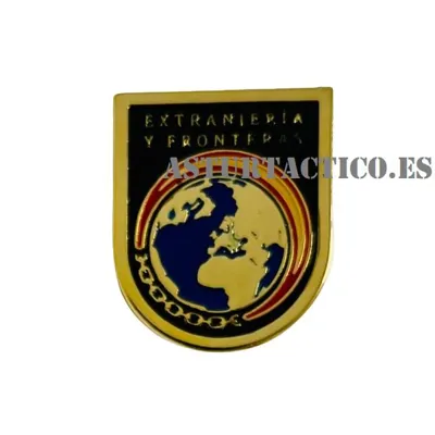 Distintivo de Función de Extranjeria y Fronteras Policía Nacional