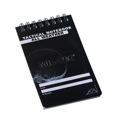 Meldeblock Tactical, Wasserfest, 75x130 mm - Mil-Tec