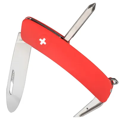Schweizer Kinder Taschenmesser J02 R Junior Rot - Swiza