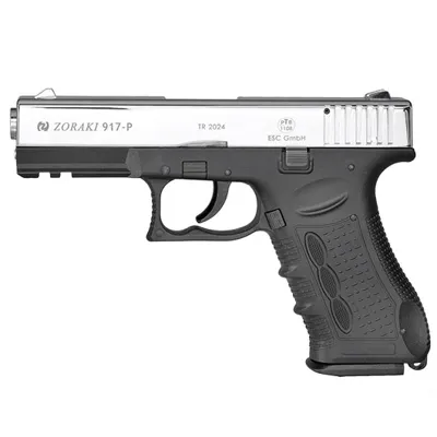 917 Schreckschusspistole 9mm P.a.k. Chrom - Zoraki
