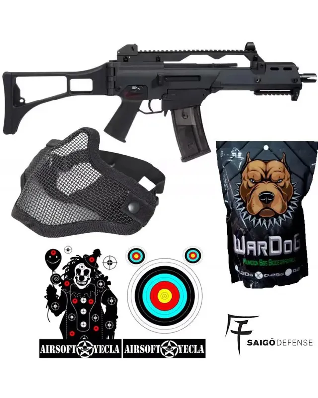 Saigo Defense Completo G36 · Negro
