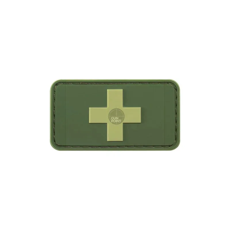 JTG Swiss Flag Rubber Patch Forest