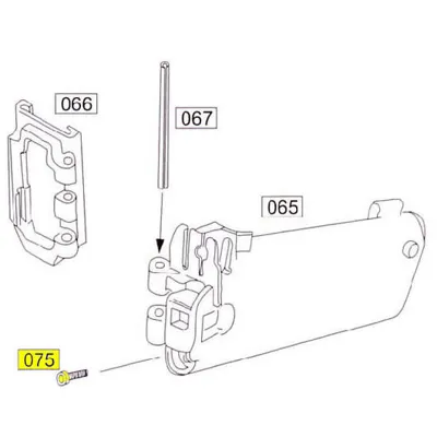 SOCOM Part #075 Stock Fixing Screw - Wei-ETech