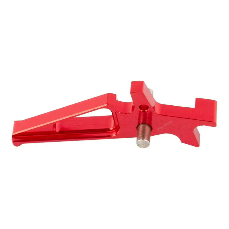 Lancer Tactical Flat Skeleton Trigger · Rojo