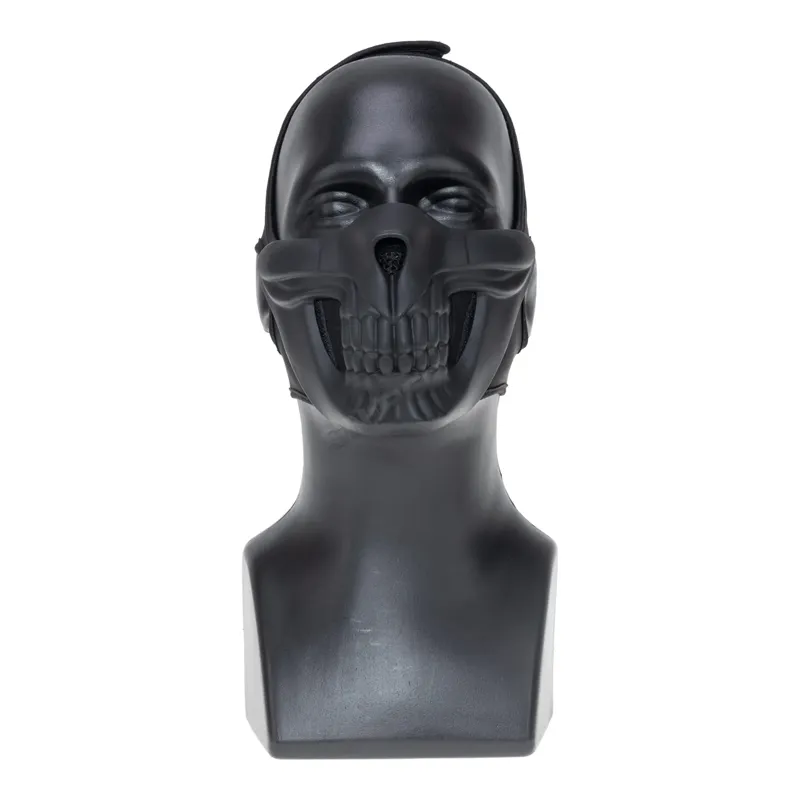 Reapo Skeleton Face Mask · Negro