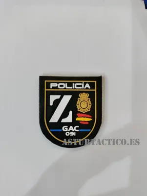 G.a.c Z 091 Policía Nacional 5x4cm