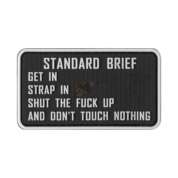 JTG- Standardbriefing Rubber Patch