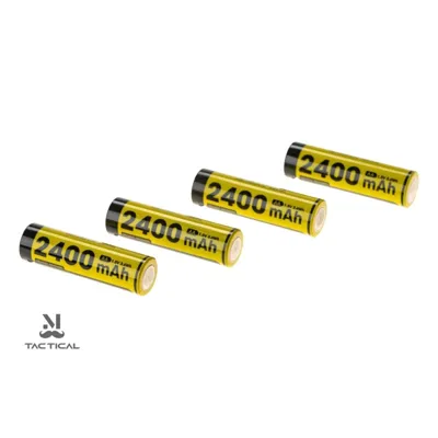 4 Batterie Aa Ricaricabile Usb-C - 2400mAh - Nitecore