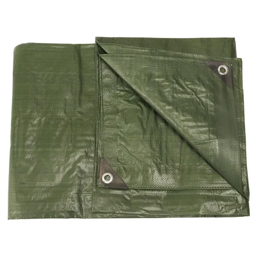 Mil-Tec Abdeckplane PE 500x600 cm · Verde / OD