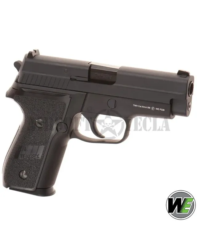 WE Tech P229 Full Metal · Negro