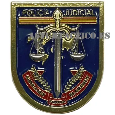 Distintivo de Funcion de Policía Judicial de Policía Nacional
