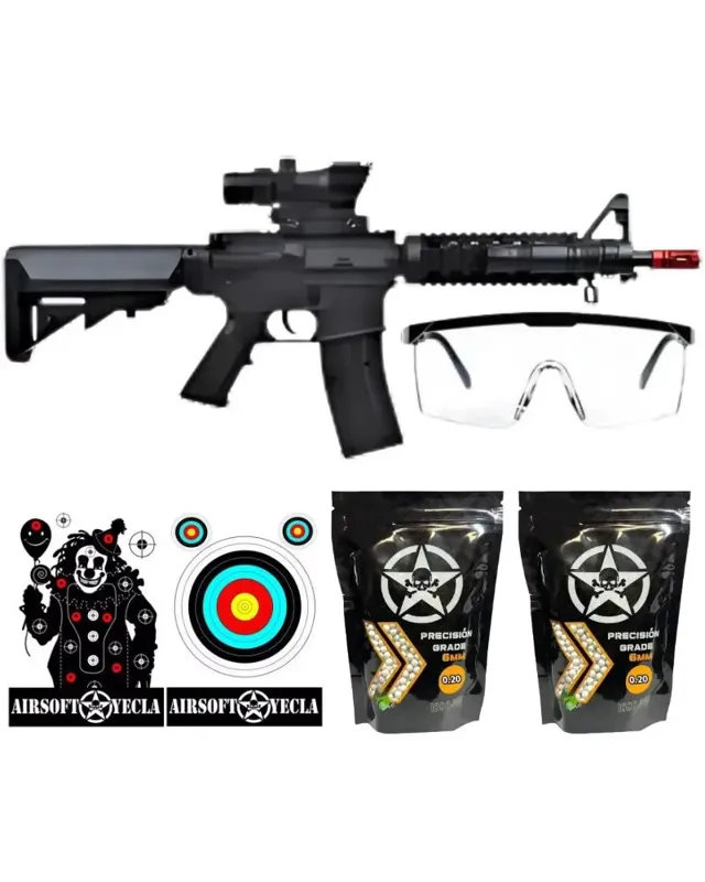 Security Rifle de Muelle M4A1 · Negro
