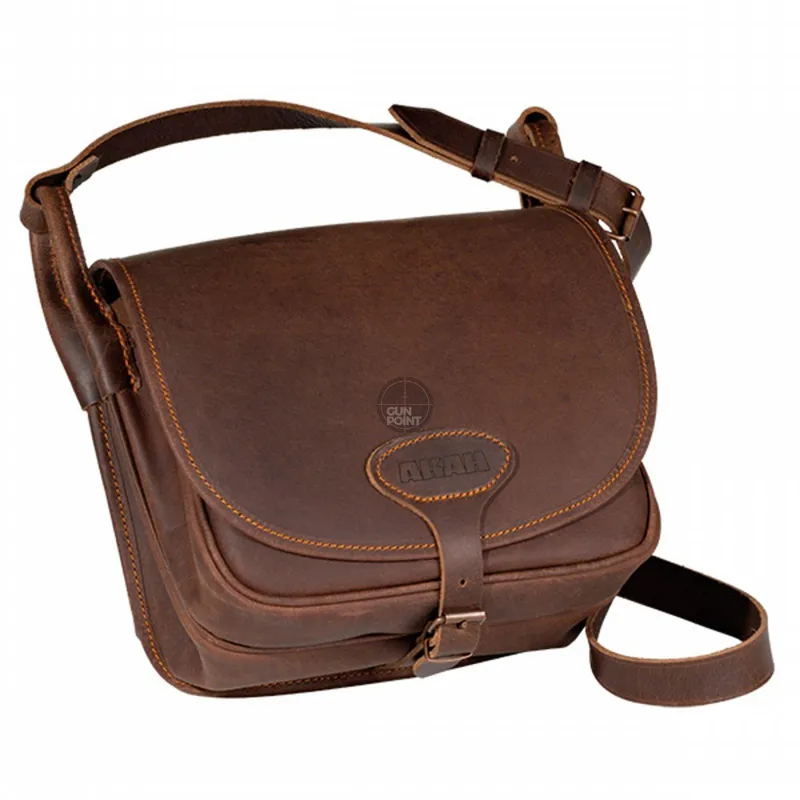 Akah Forester Bag From Pull-Up Leather