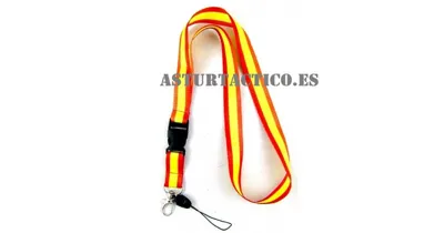 Lanyard / Llavero para el Cuello de Bandera de España