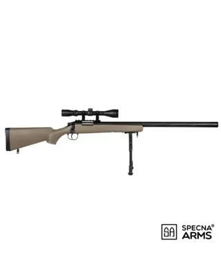 SA-S12 EDGE VSR-10 con Visor y Bípode - Specna Arms