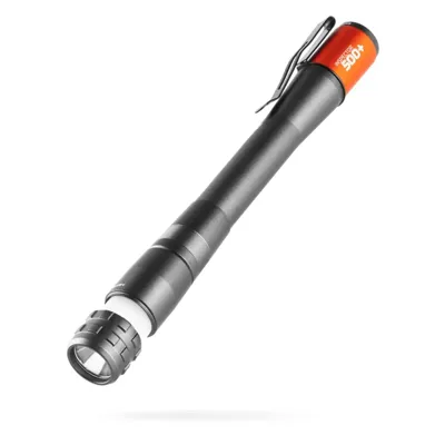 Latarka Inspector 500+ - Natralock - Flex-Power - Czarna/Pomarańczowa - NEB-1000-G - Nebo