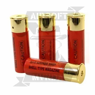 Cartuchos Escopeta 30 rds 4PCS - ASG