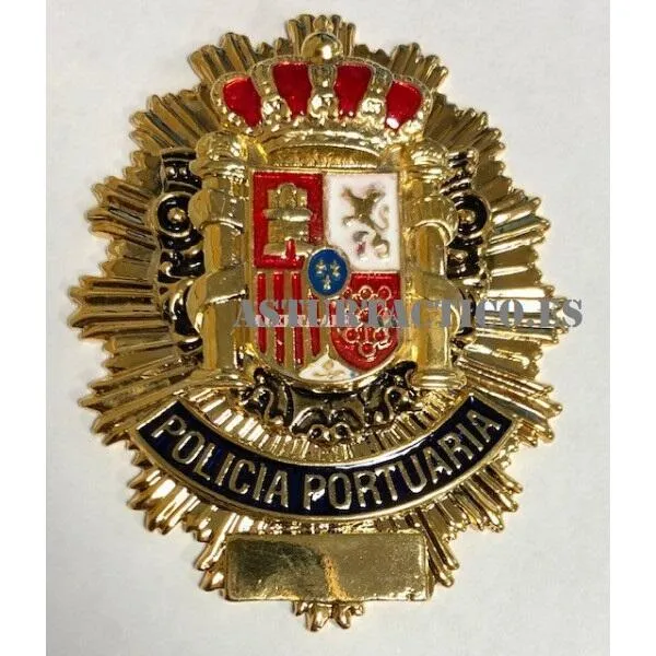 Placa para Cartera ‘Policía Portuaria’