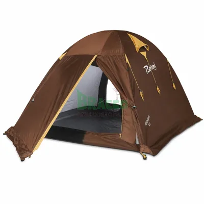 Tenda 3 Posti Nordkapp 3 ALU Marrone - BERTONI