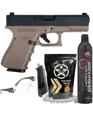 Glock 23 + Gas + Bolas + Gafas + Ticotico - Saigo Defense