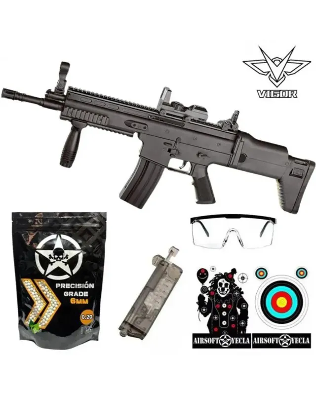 Super Pack Muelle SCAR L 8902 · Negro