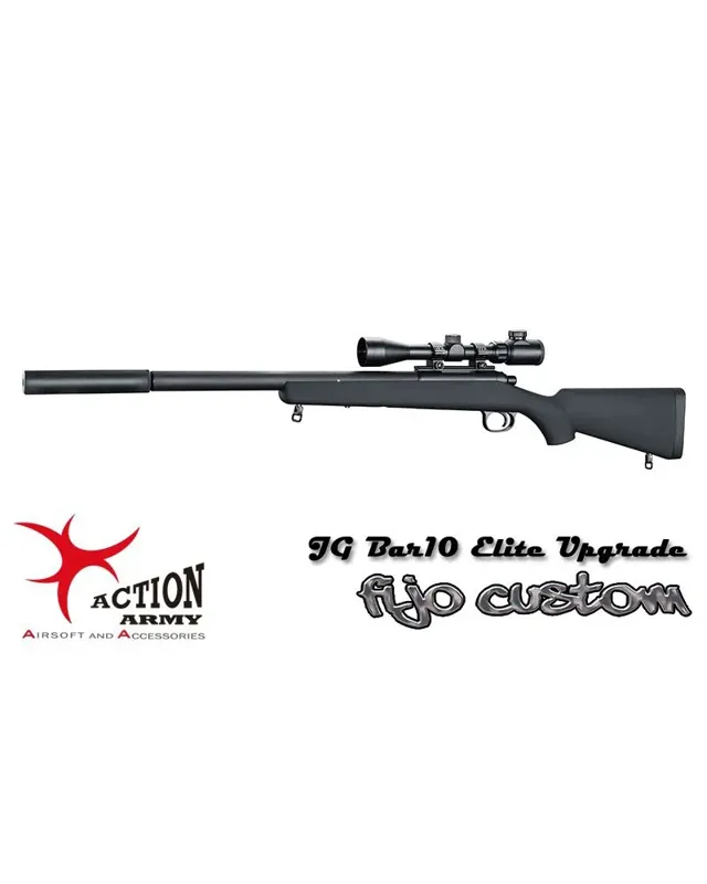 JG BAR10 Elite Upgrade Custom · Negro