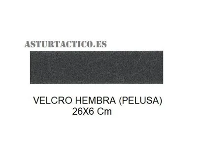 Velcro Hembra para Parches (26x6cm)