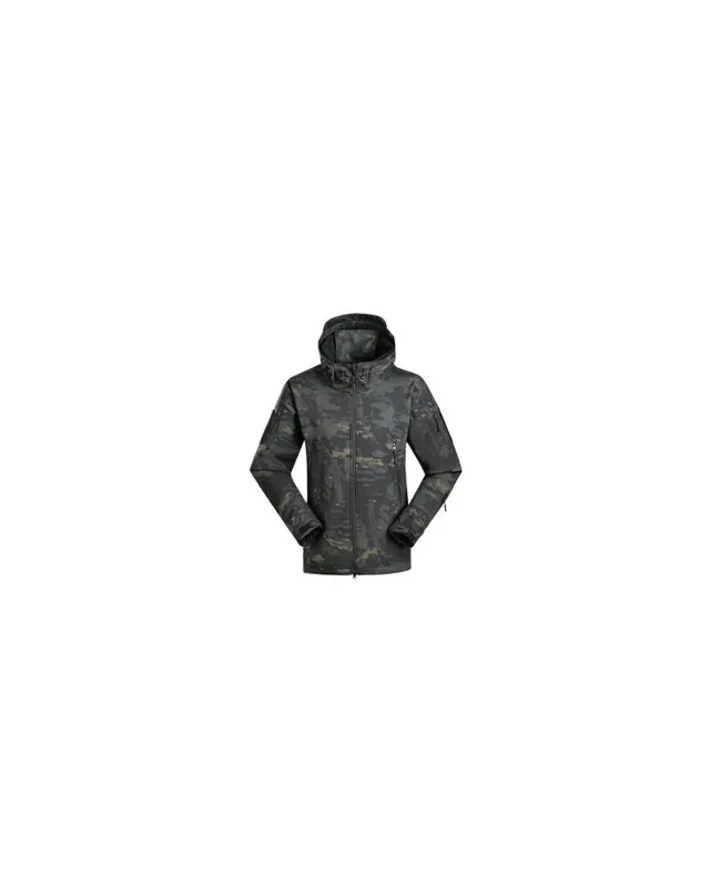 Shark Skin Softshell · Multicam Black