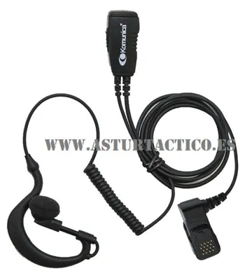 Microauricular Compatible Airbus TPH-700 (Compatible Entre. Equipo Policía Nacional)