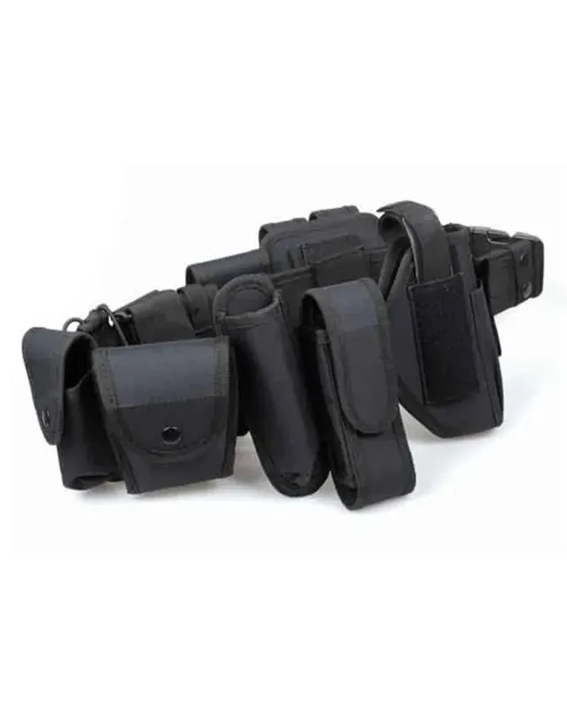 Cinturón con Portaccesorios Completo · Negro
