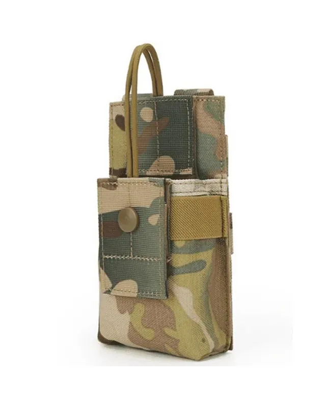 Porta Radio Corto MOLLE · Multicam