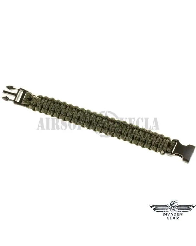 Invader Gear Pulsera Paracord · Verde / OD