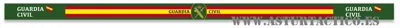 Pulsera de Tela de Guardia Civil